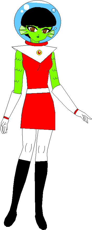 Me As Space Cadet Gillina By Magic Kristina Kw - Illustration (368x898)
