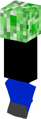 Installation - Skin Minecraft Creeper Costard (317x456)