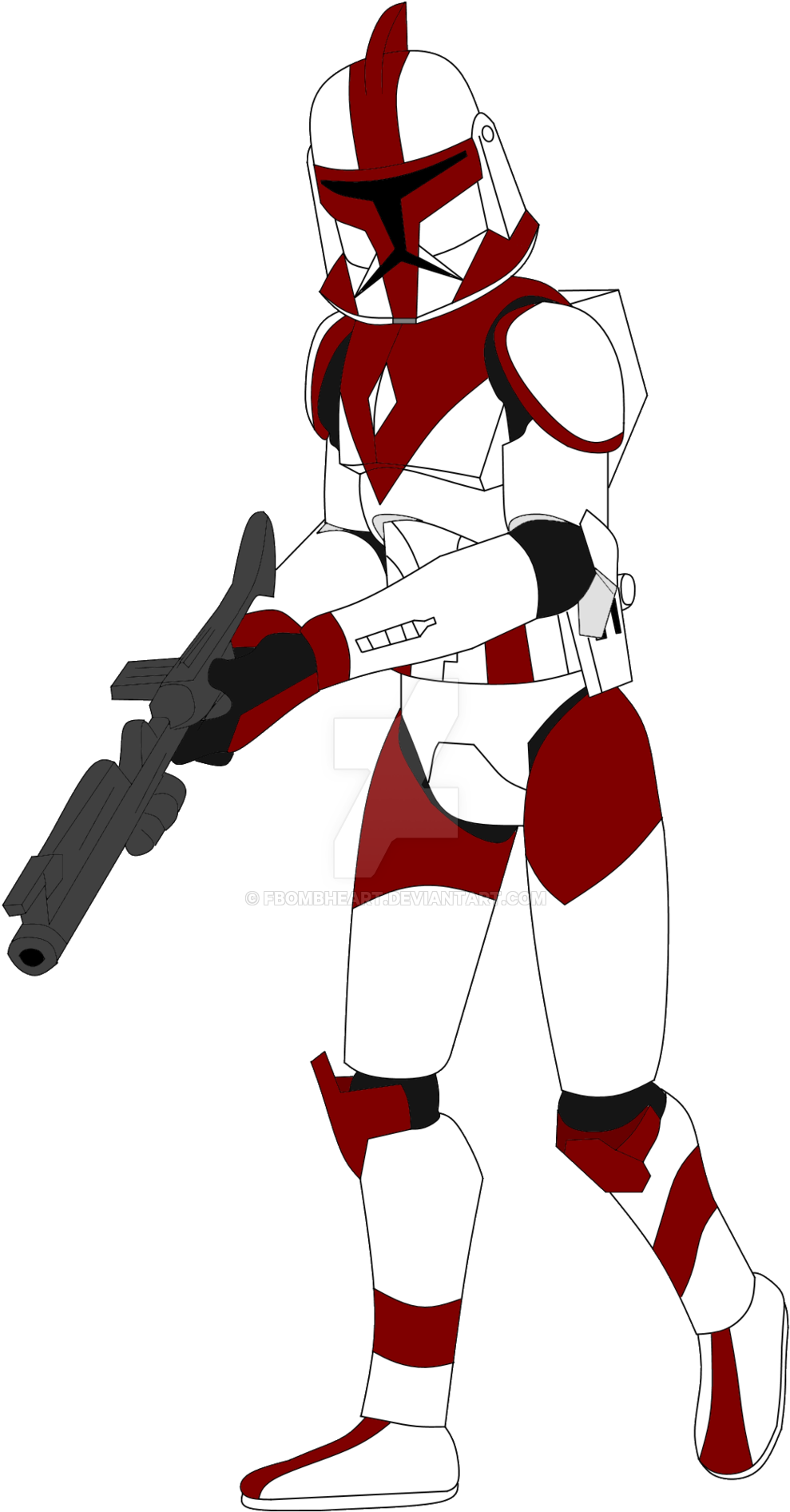 192nd Legion Trooper By Fbombheart 192nd Legion Trooper - Cartoon (1024x2021)