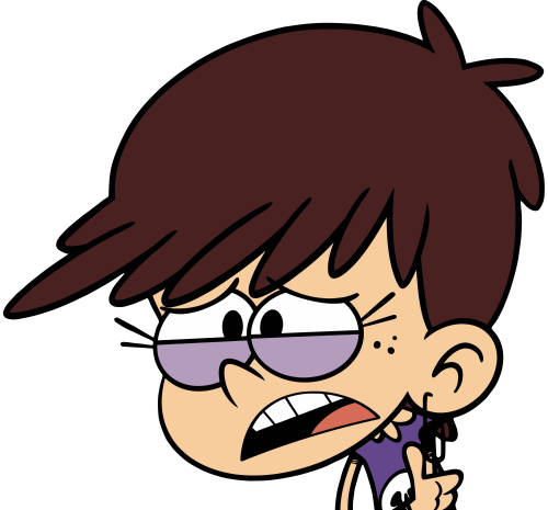 Ray Clipart - Lynn Loud Luna Loud (500x465)