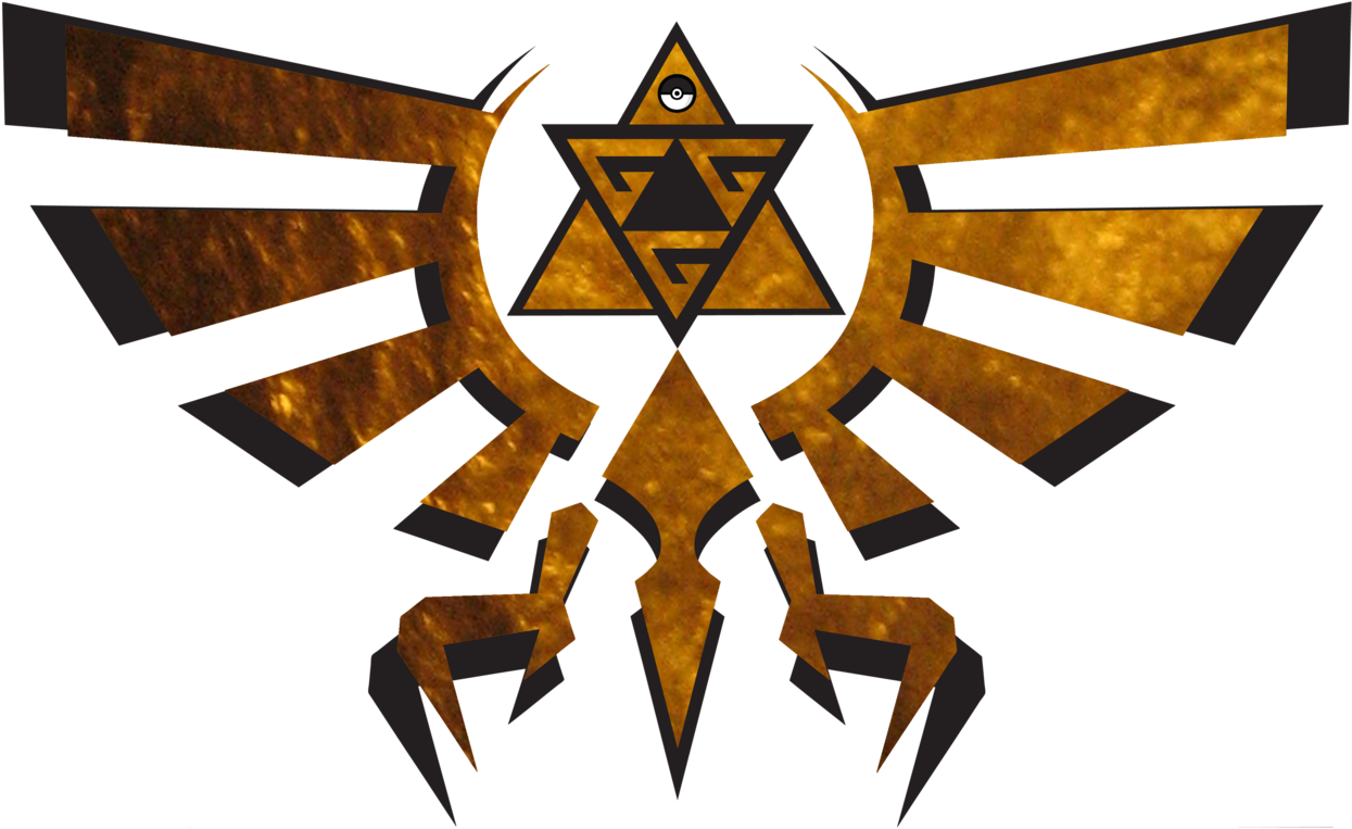 Gives You Wings By Ceriug - Triforce Zelda Logo Png (1280x797)