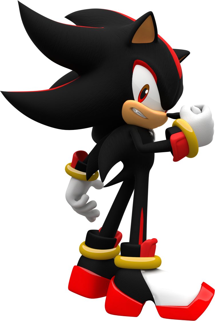 Shadowhedgehog - Shadow The Hedgehog Png (752x1124)