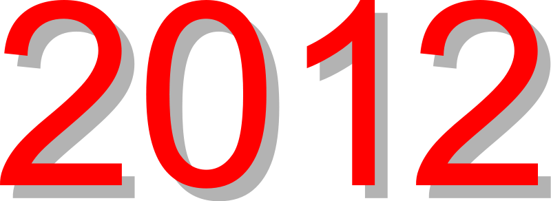 2012 Clip Art - 2012 Clipart (932x340)
