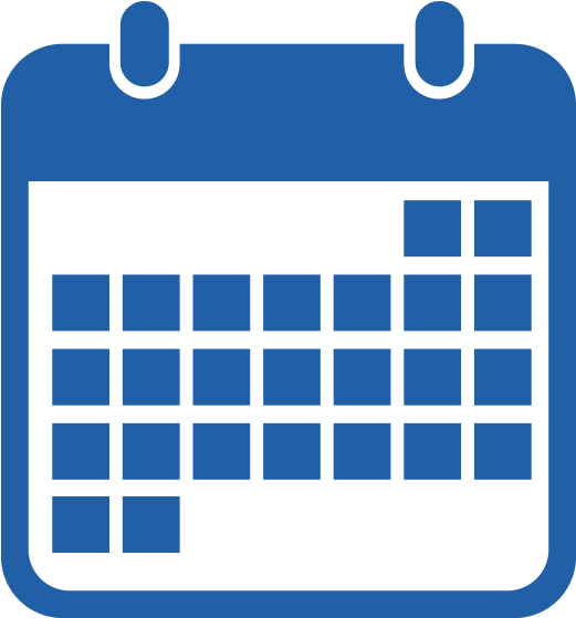 Calendar Blue Transparent Icon (863x726) Png Clipart Download
