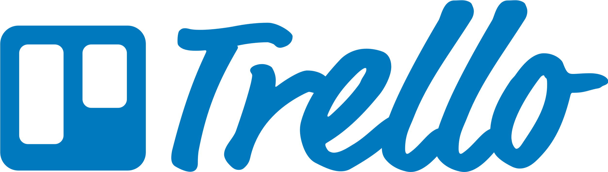 Trello Is A Task Management Website That Lets You Collaborate - Trello Logo Png (2655x816)