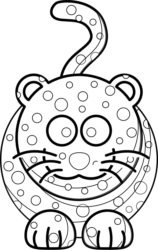 2012 January Colouringbook - Black And White Clipart Cartoon Flower (555x878)