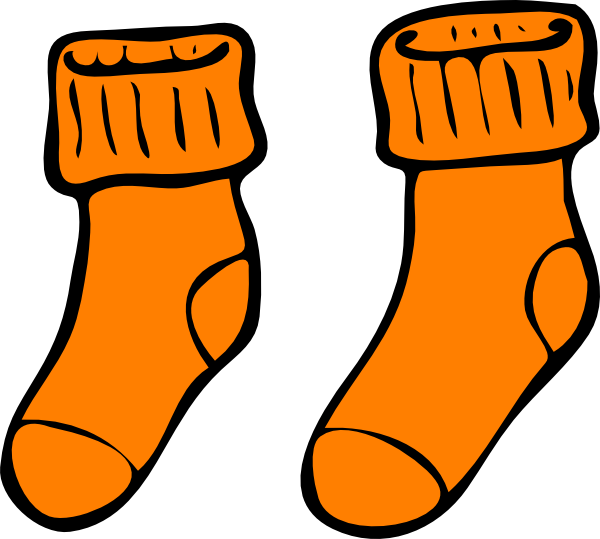 Socks Clip Art (600x539)