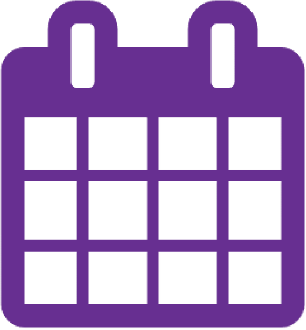 Calendar-icon Purple - Agenda Png (700x700)