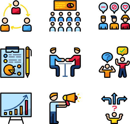 Business - Icons For Web Design (600x564)