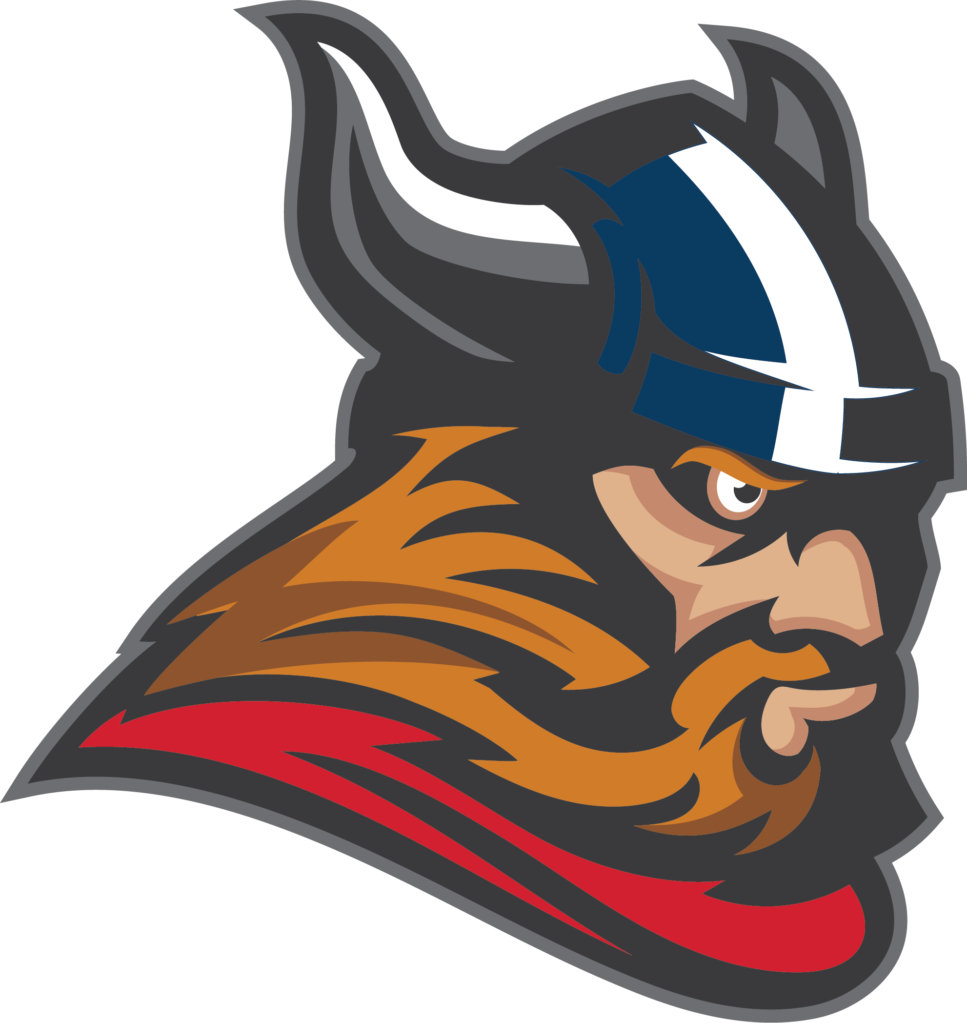 Arlington Middle School - Middle School Vikings Logos (1982x2096)
