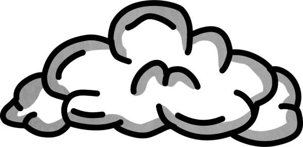 9188808, Rocket Smoke Front - Rocket Smoke Clipart (600x291)