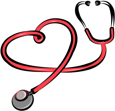 Heart With Stethoscope Clipart Kid - Stethoscope Clipart (400x400)