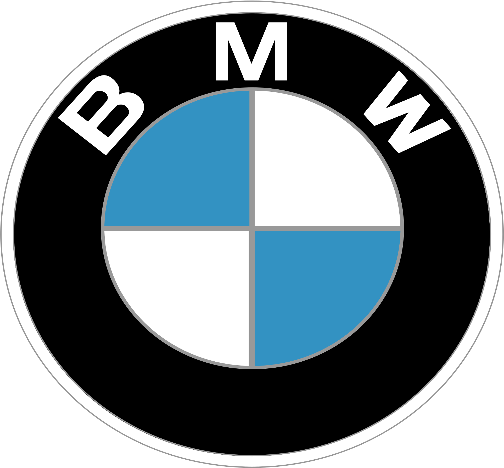 New Hd Images 2018 Bmw Logo Vector Brands Of The World - Bmw Logo Vector Png (2000x2000)