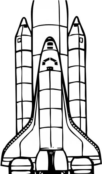 Space Shuttle Coloring Space Shuttle Coloring Pages - Space Shuttle Clip Art (678x600)