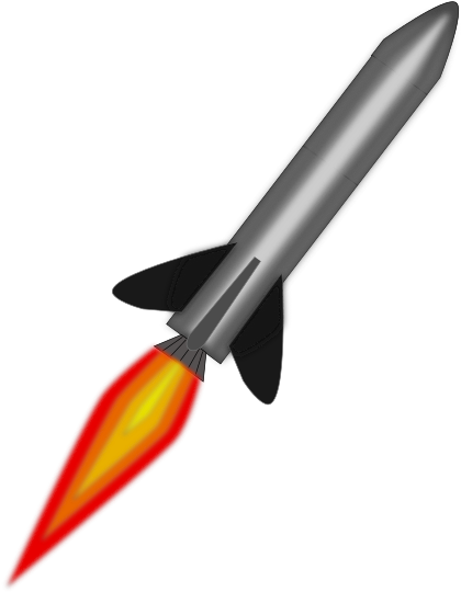Rocket Launch Clip Art At Clker - Clip Art (486x595)
