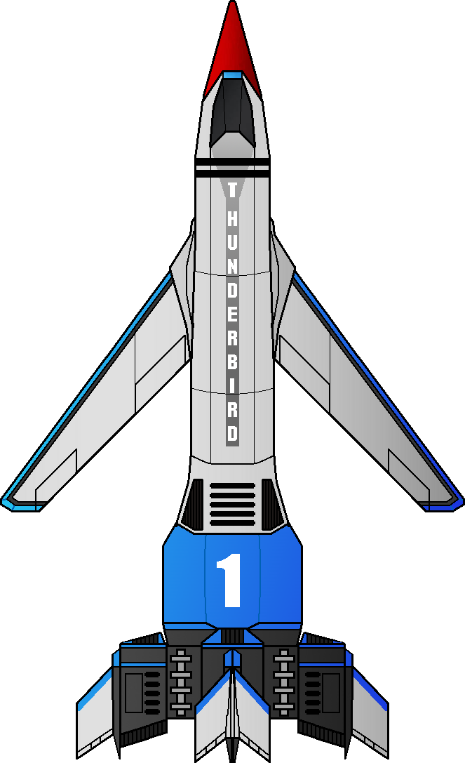 Thunderbird 1 By Joesnake32 - Thunderbird 1 Deviantart (663x1087)