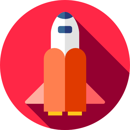 Space Shuttle Free Icon - Space Shuttle Icon Png (512x512)
