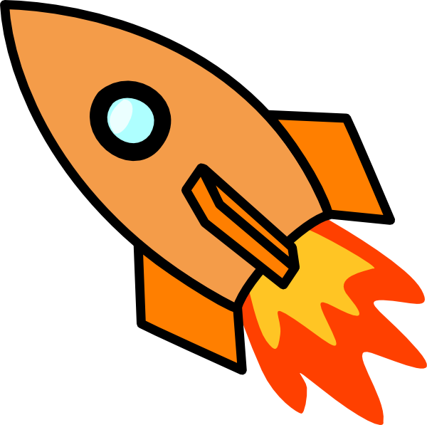 Rocket Ship Cut Out (600x597)
