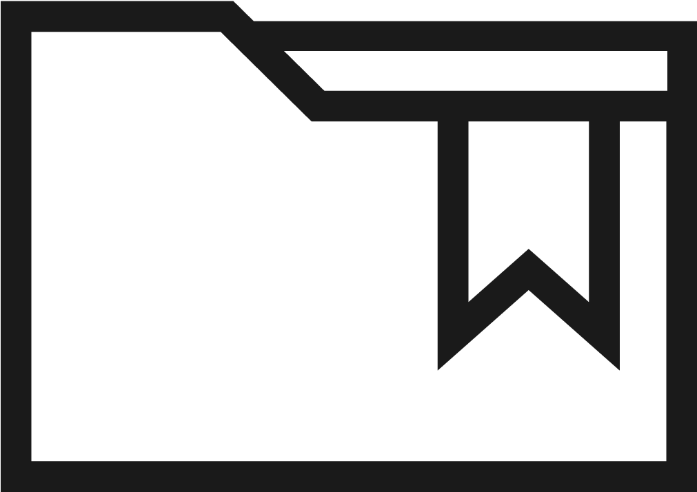 Folder-ribbon - - Web Browser - (1024x1024) Png Clipart Download