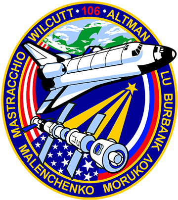Sts-106 / Iss 2a/2b Space Shuttle Atlantis - Sts 106 (439x481)
