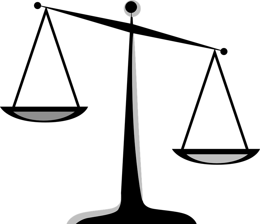 Scales-307248 960 - Scales Of Justice Clip Art (833x720)