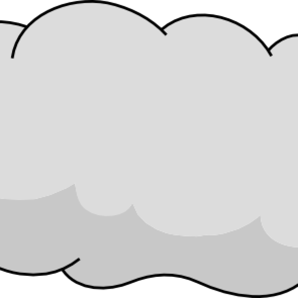Storm Cloud Clipart Storm Cloud Clip Art At Clker Vector - Clip Art (1024x1024)