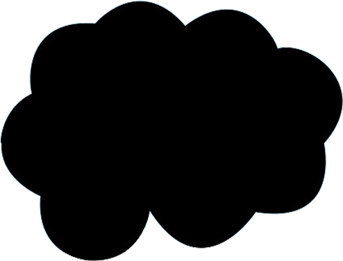 Cloud Black And White Cliparts - Cloud Black And White Cliparts (506x400)