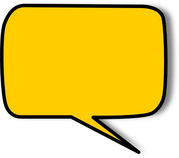 Speech Bubble Clip Art - Coloured Speech Bubble Clipart (600x529)