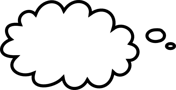 ก้อน เมฆ ความ คิด Png (600x310)