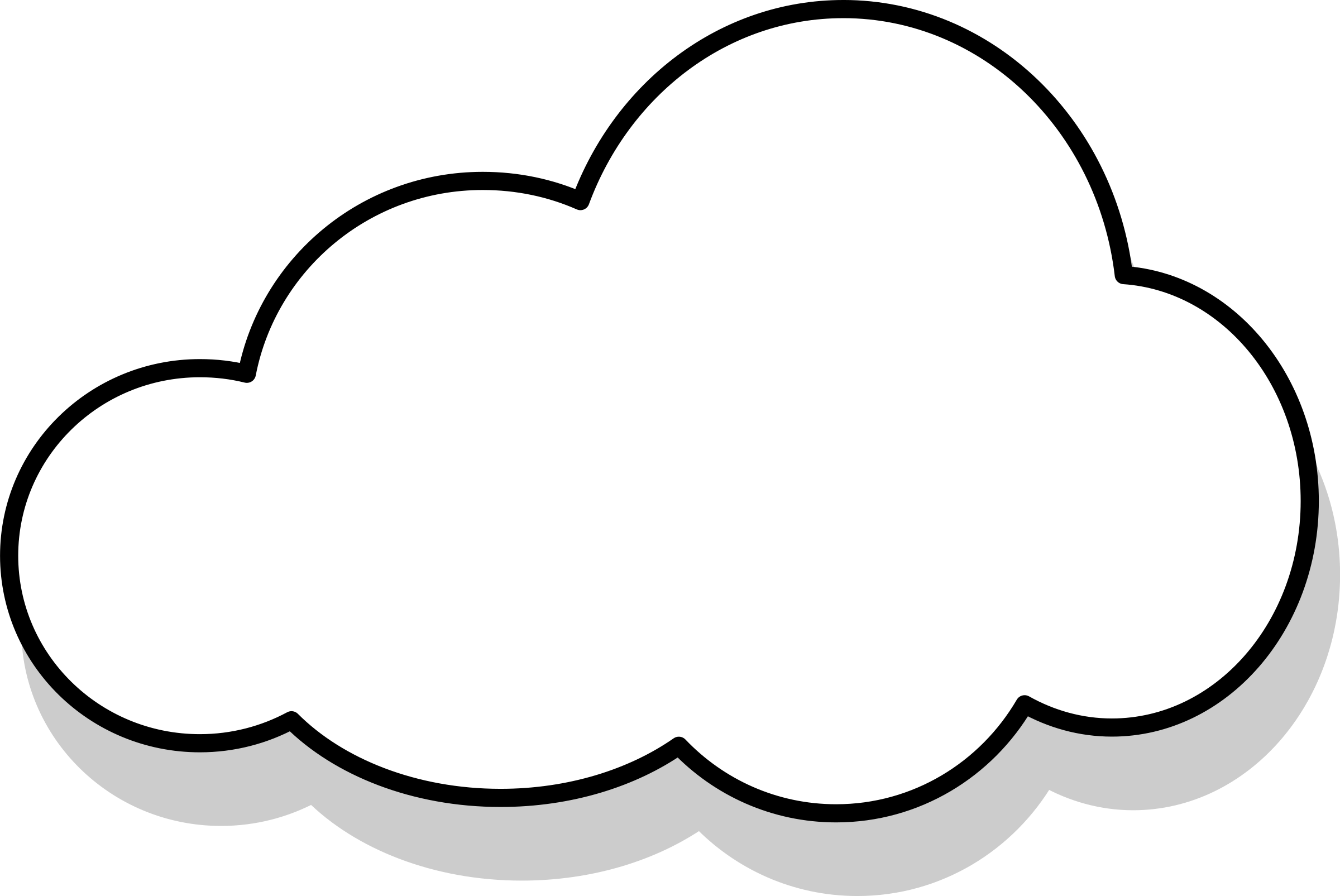 Cloud Coloring Page (2400x1605)