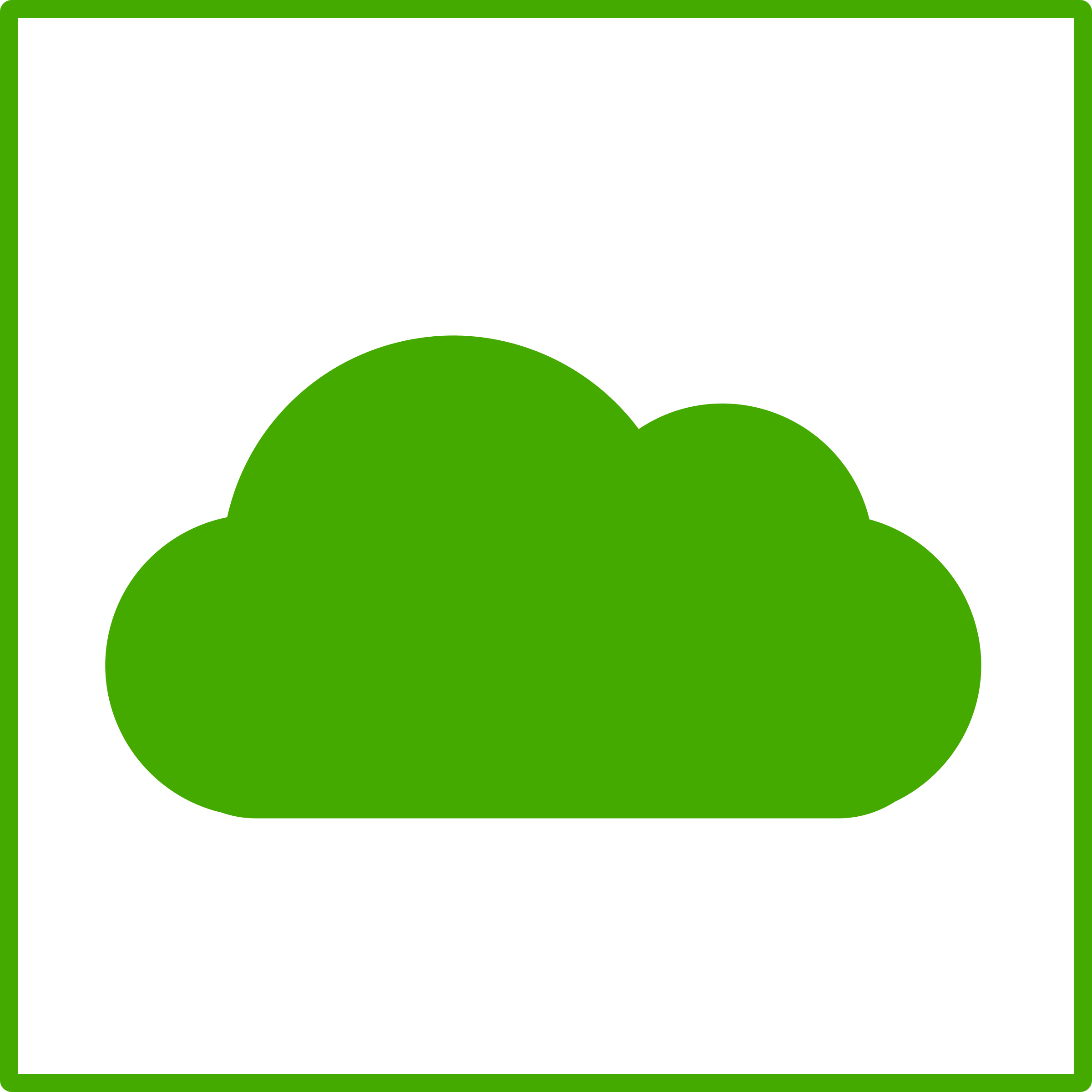 Eco Green Cloud Icon - Green Cloud Icon (958x958)