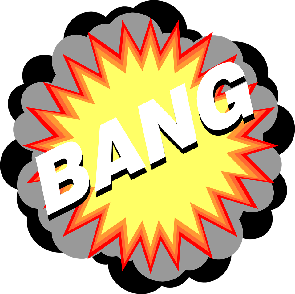 Comic Explosion Background Clip Art - Nim Chimpsky Stephanie Lafarge (958x952)