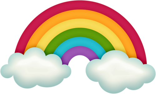 Sol, Lua, Nuvem E Etc - Arco Iris Em Png Chuva De Amor (1280x772)