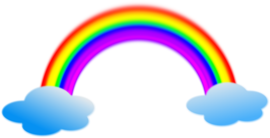 Desenho De Arco Íris Png (960x546)