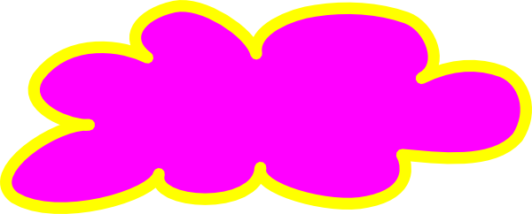 Yellow And Pink Clker (600x242)