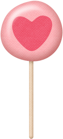 Cute Cliparts ❤ Lollipop - Cute Candy Clipart Png (250x500)