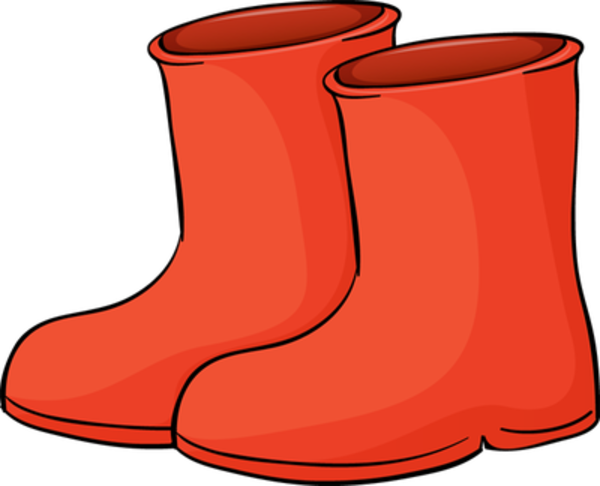 Red Rain Boots Clip Art Www - Red Rain Boots Clipart (600x486)