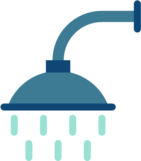 Shower Clipart Transparent - Bathroom Shower Shower Clipart (512x512)