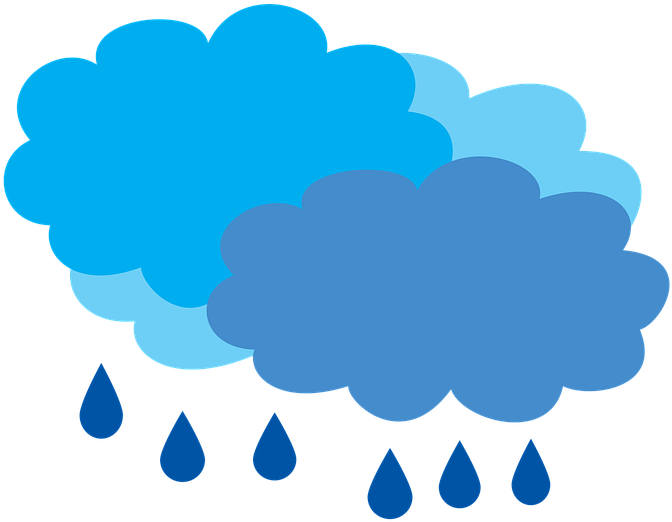 Cloudy With Rain,rain,the Rain Clouds,weather Forecast,clouds,blue - Stimmungsbarometer Für Kinder (960x679)