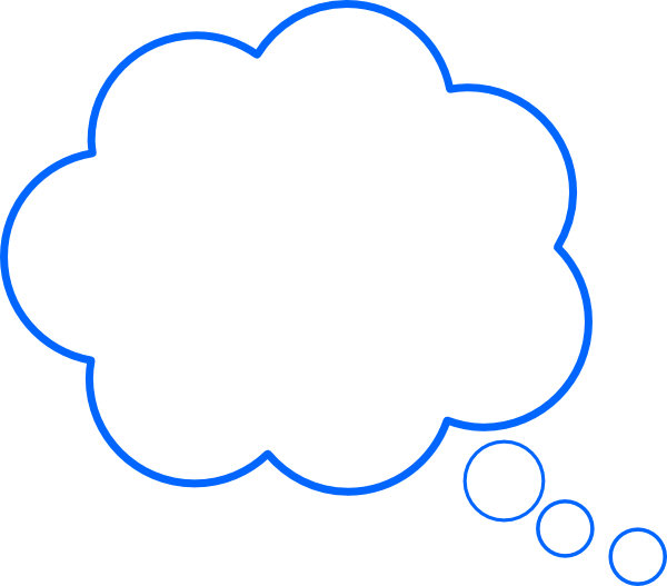 Cloud Bubble Clip Art Transparent Background (600x527)