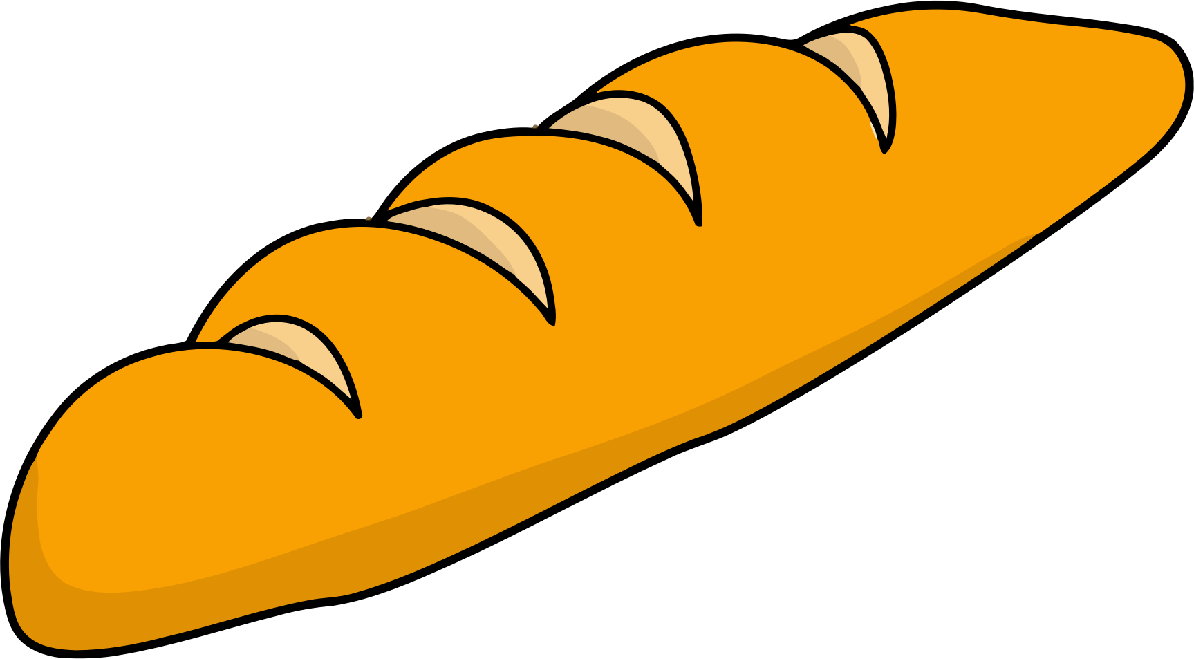 All Photo Png Clipart - Bread Cartoon No Background (1727x953)