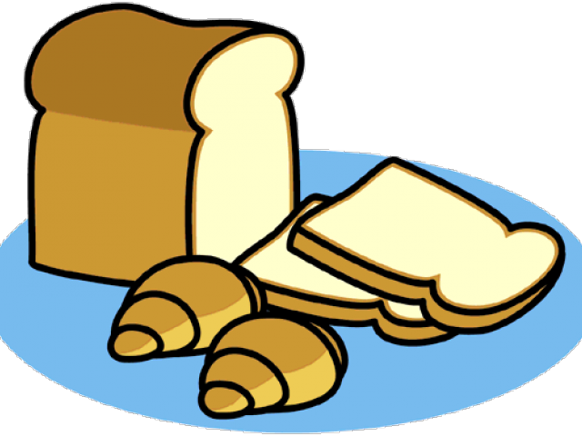 Bread Clipart Gambar - Clip Art Food (640x480)