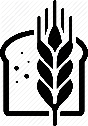 Icon Breads Clipart Bakery Bread Clip Art - Bread And Grains Icon (358x512)