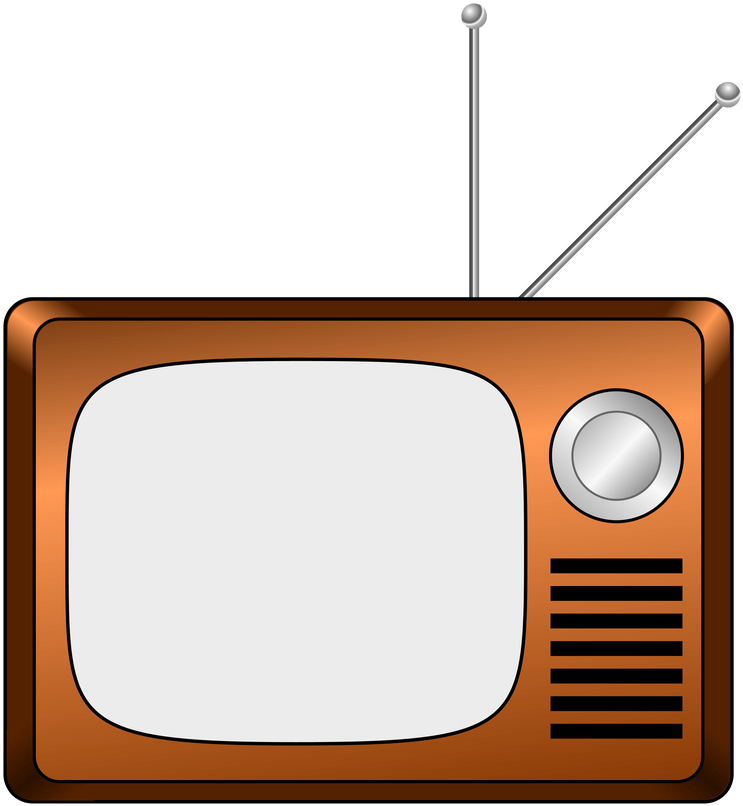 Television Show Television Set Drawing Art - Old Fashioned Tv Cartoon (806x869)