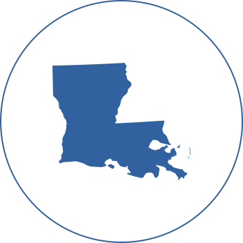 Louisiana's State Laws Do Not Specify Whether Online - Louisiana State No Background (352x352)