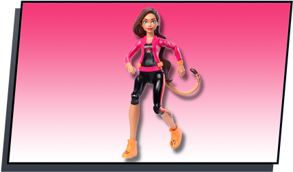 Dc Super Hero Girls™ The Cheetah Action Figure - Supergirl Desenho Dc Png Super Hero Girls (429x280)