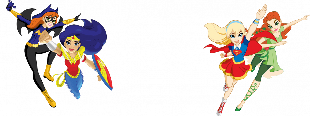 Large Size Of How To Draw An Easy Girl Superhero A - Super Hero Dc Png (1084x406)