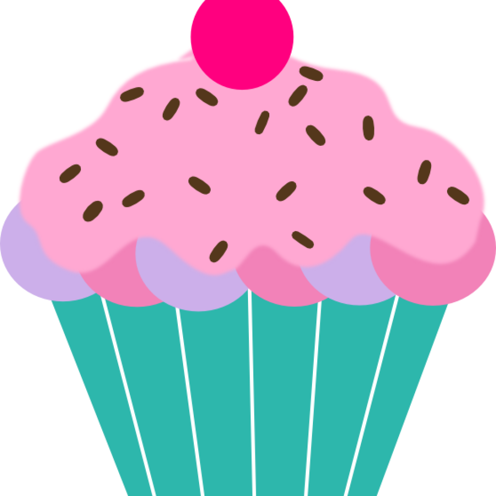 Pink Cupcake Clipart Pink Cupcake Clip Art At Clker - Cupcake Clipart (1024x1024)