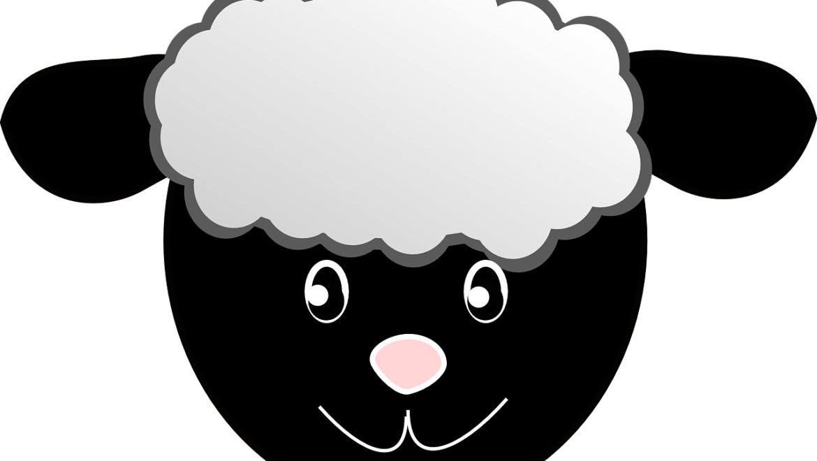 Baa Baa Black Sheep Popular Nursery Rhymes - Baa Baa Black Sheep Clipart (1170x660)