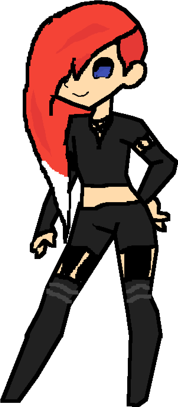 Here Comes Trouble - Cartoon (628x1400)